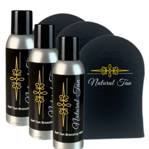 Natural Tan Mist 3x inclusief handschoen
