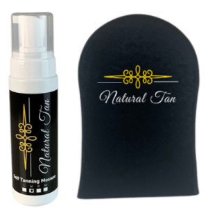 Natural Tan Mousse incl. handschoen