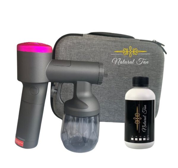 Starterspakket Cordless Natural Tan Zwart Roze Fast Tan